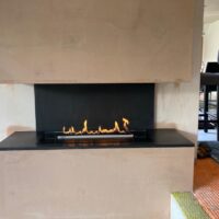 Planika Bioethonol fireplace fitted in Odiham 1